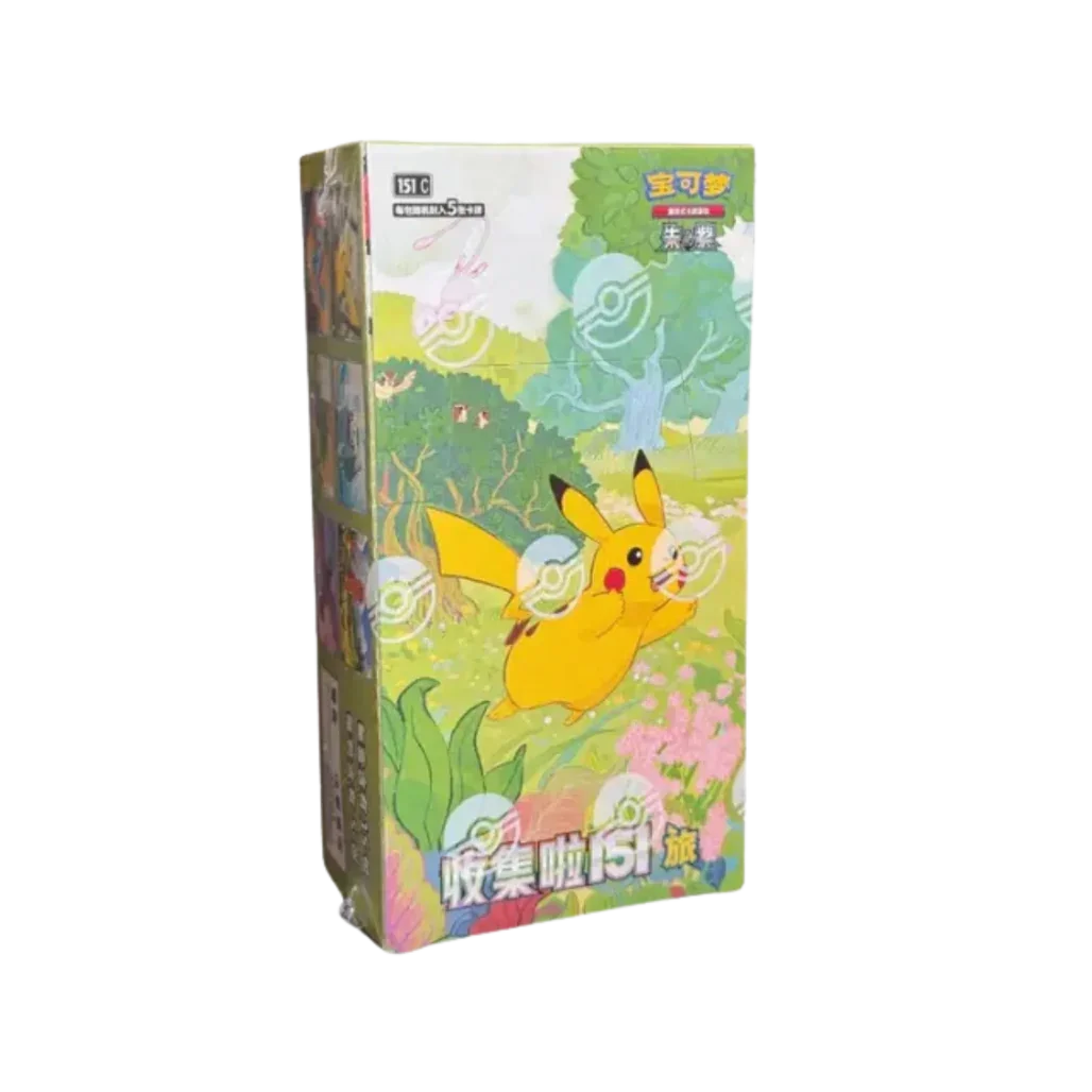 Pokémon 151 — Journey Edition Booster Box (Chinese) - cncards