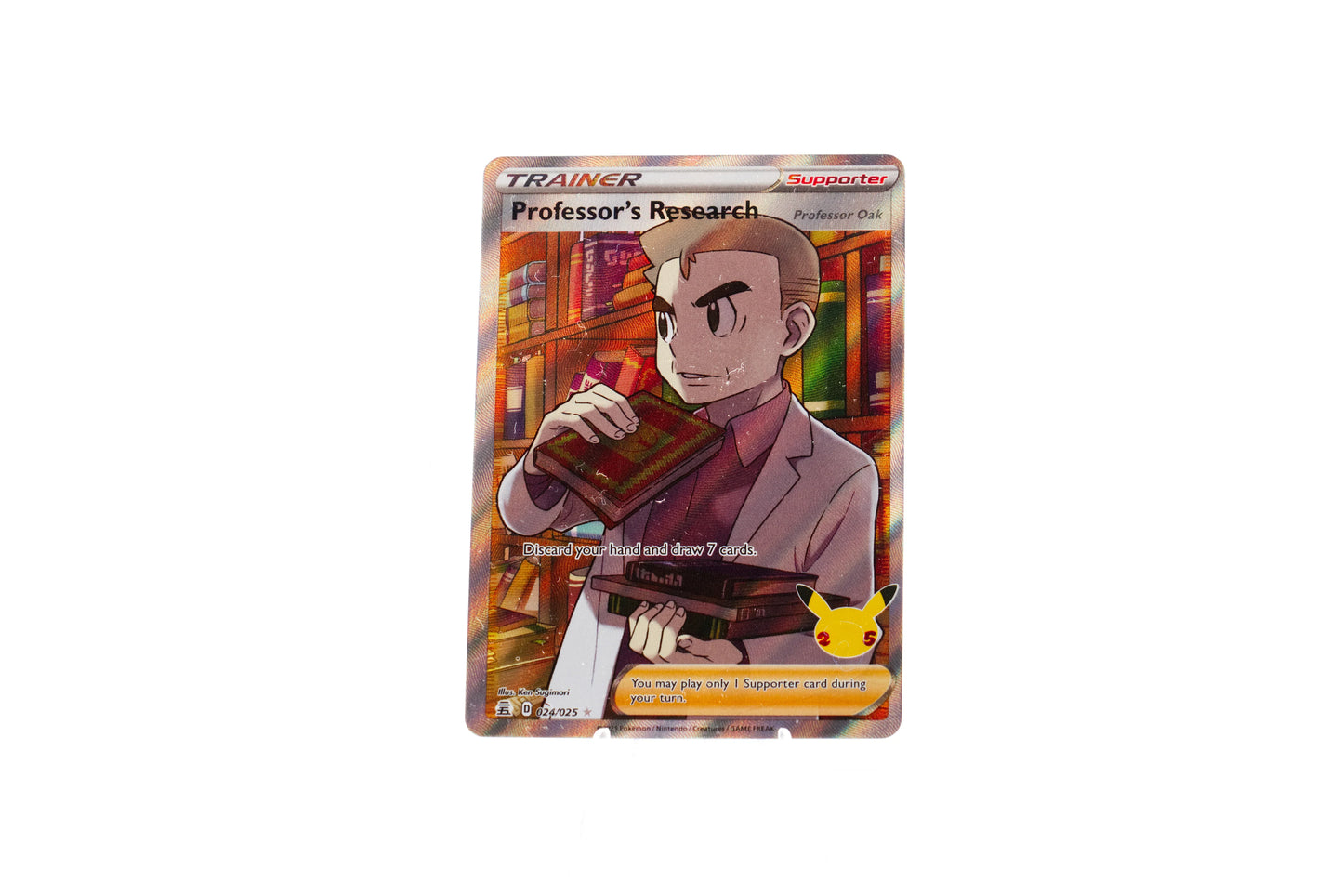 Professor's Research - Professor Oak 124/025 - cncards